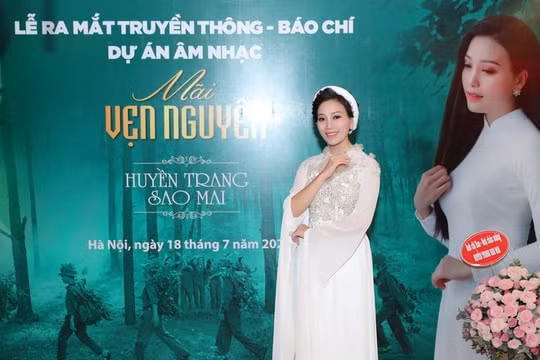 Ca sĩ Sao Mai Huyền Trang. Ảnh: nld.com.vn