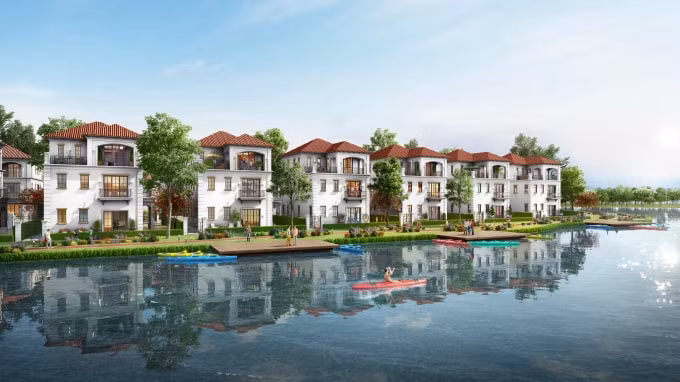 Aqua City dành 70% diện tích cho mảng xanh, hạ tầng giao thông và tiện ích nội khu đẳng cấp.