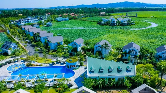 Vườn Vua Resort & Villas Phú Thọ thu hút rất nhiều nhà đầu tư quan tâm.