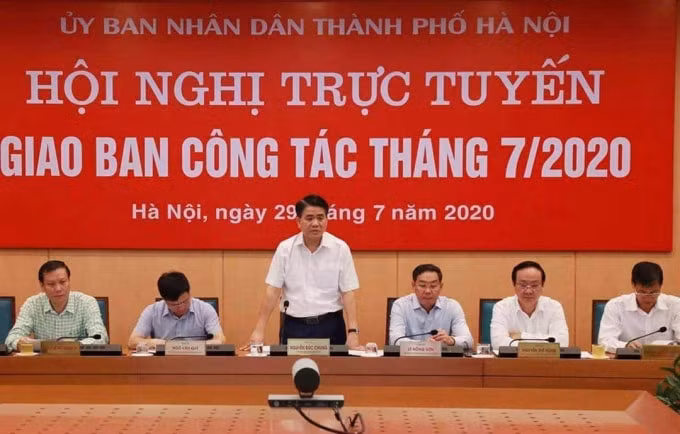 Chủ tịch Nguyễn Đức Chung nói về ca nghi nhiễm SARS - CoV- 2 tại Quận Nam Từ Liêm.