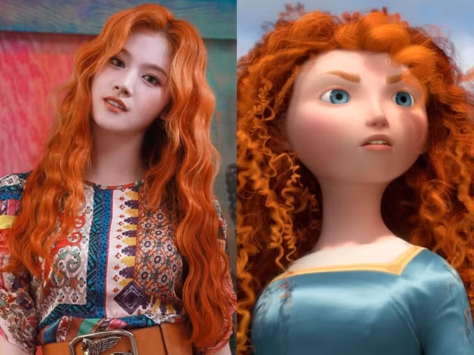 Sana (TWICE) – Công chúa Merida (Phim Brave)