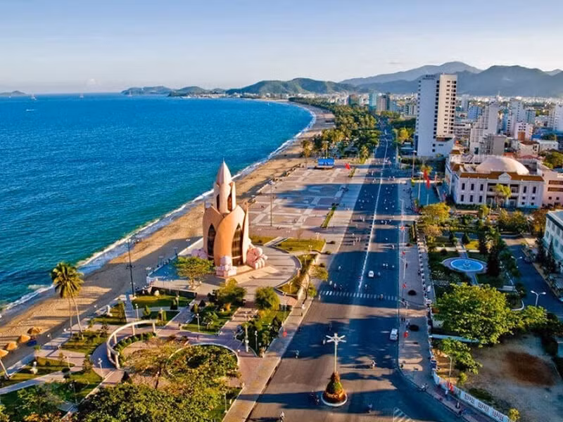 nha trang cho xe du lich 29 cho duoc vao trung tam gio cao diem hinh 1