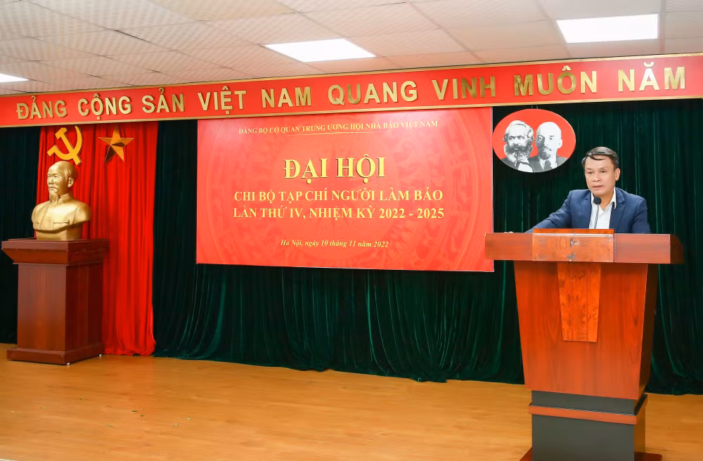 dai hoi chi bo tap chi nguoi lam bao lan thu iv nhiem ky 2022 2025 hinh 3