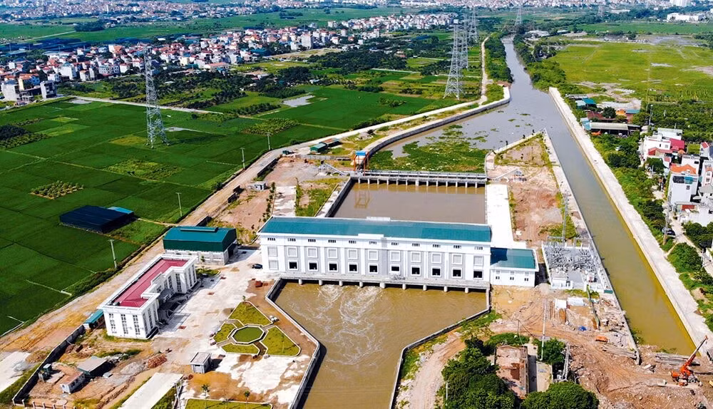 qua han hoan thanh ha noi thuc tien do du an tram bom yen nghia hinh 1