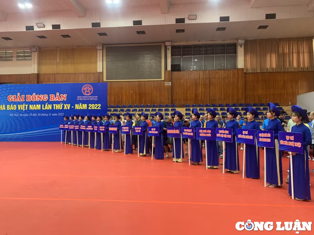 khai mac giai bong ban cup hoi nha bao viet nam lan thu xv nam 2022 hinh 4