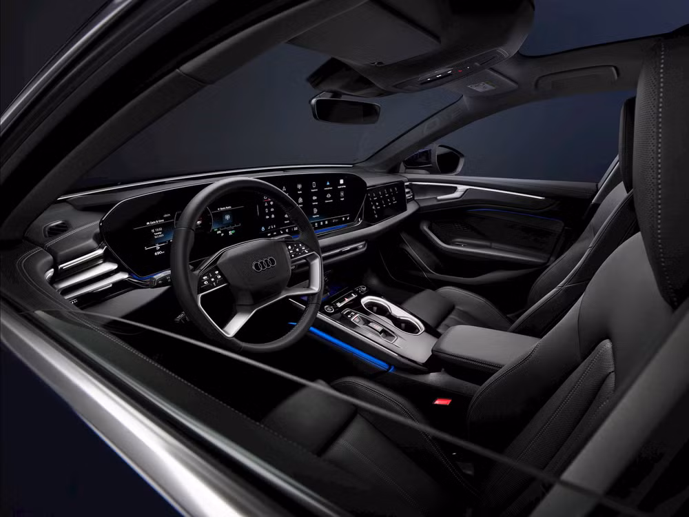 Không gian nội thất đậm chất công nghệ và sang trọng của Audi A6 2026 - Ảnh: Audi