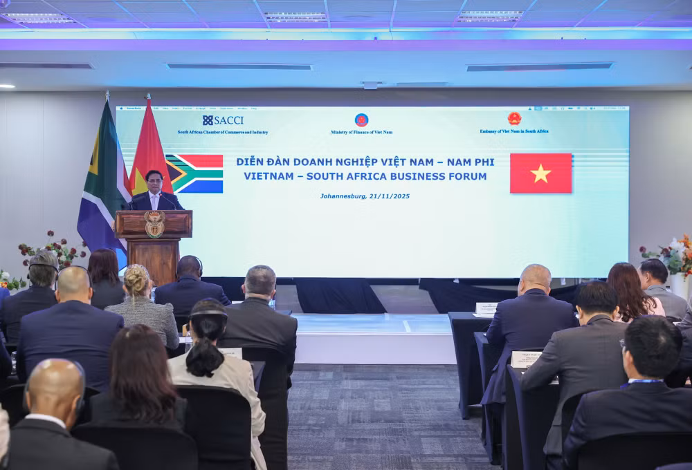 Thủ tướng kêu gọi doanh nghiệp Việt Nam – Nam Phi 'gặp gỡ - kết nối – hành động - ra sản phẩm'- Ảnh 5.