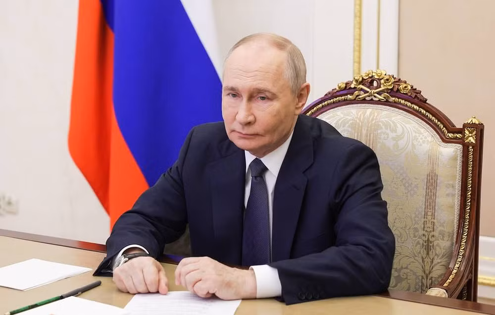 Tổng thống Nga Vladimir Putin. Ảnh: Văn phòng Tổng thống Nga
