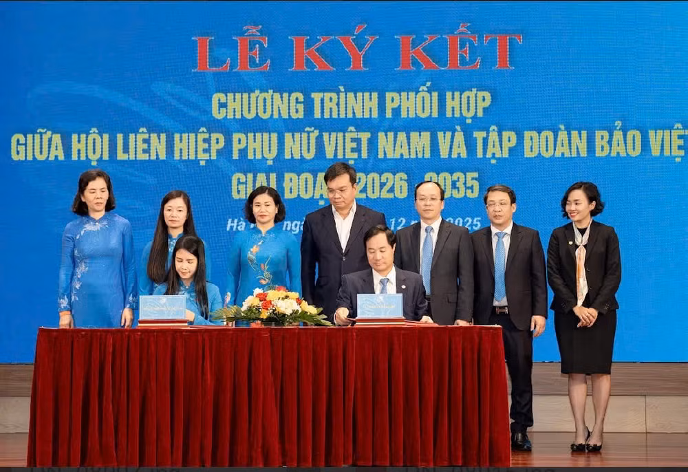 Ký kết với Hội LHPN