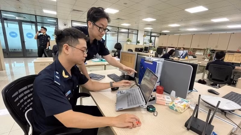 Lực lượng Hải quan tăng cường các biện pháp phòng 