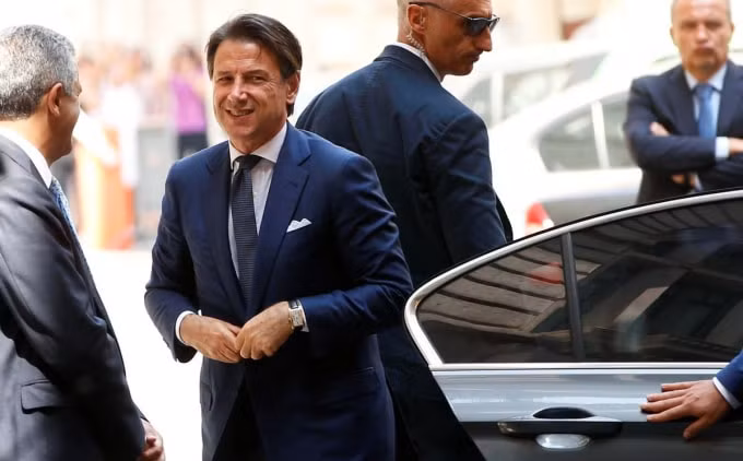 Thủ tướng Italy Giuseppe Conte. Ảnh: Reuters
