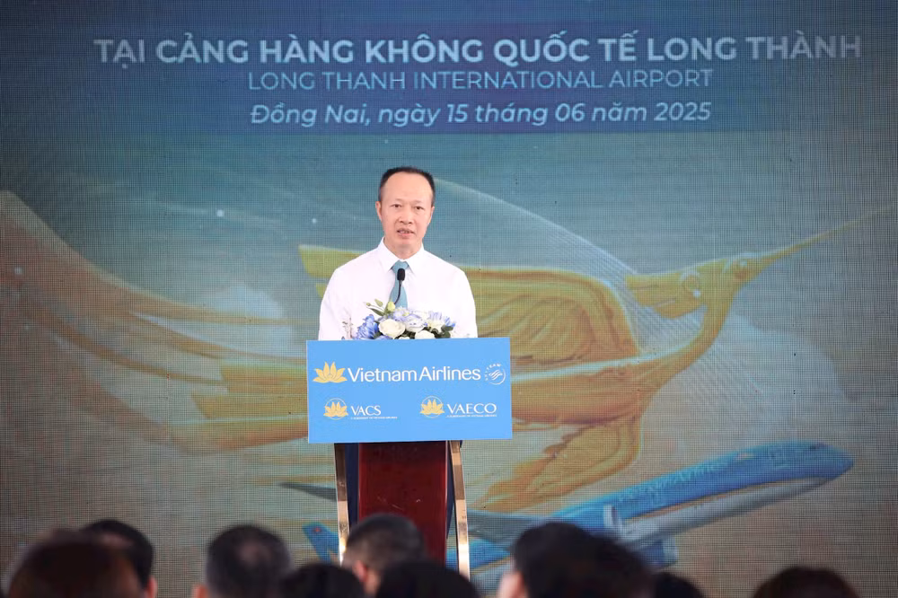 3. TGĐ Công ty VAECO Trần Quốc Hoài phát biểu tại sự kiện