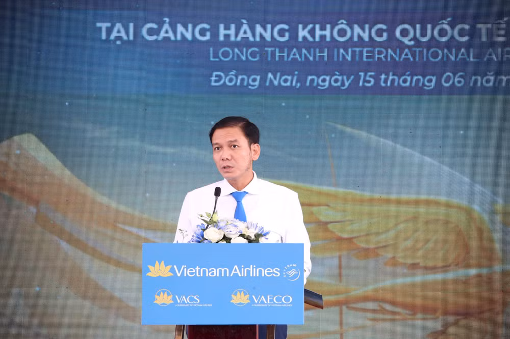 4. TGĐ Công ty VACS Hoàng Xuân Hiệp phát biểu khởi công dự án