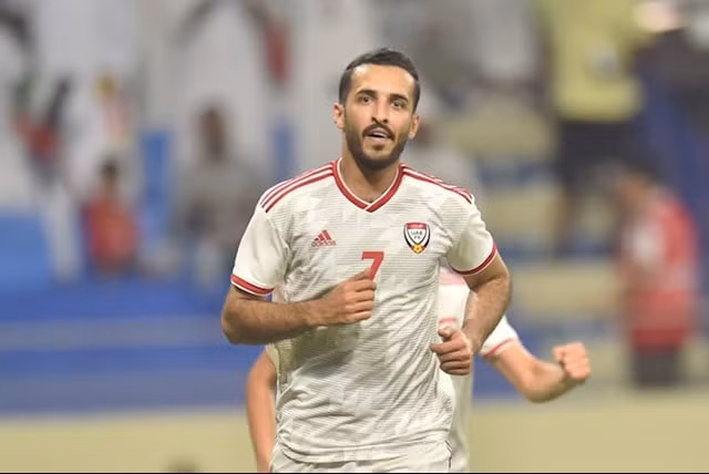 Ali Mabkhout được nhận định là cầu thủ có thể giúp UAE tạo nên màn ngược dòng ở bảng G vòng loại World Cup 2022. Ảnh: internet