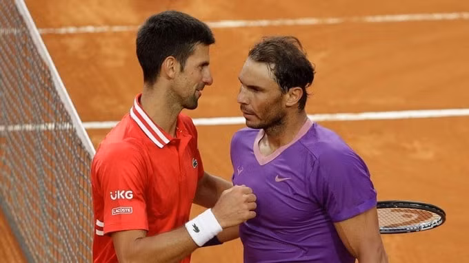 Djokovic và Nadal không thể gặp lại nhau ở chung kết Roland Garros năm nay. Ảnh: ATP