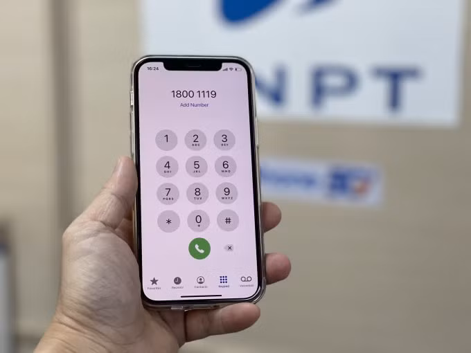 VNPT lập đường dây nóng hỗ trợ khai báo y tế 18001119 hoàn toàn miễn cước cuộc gọi.