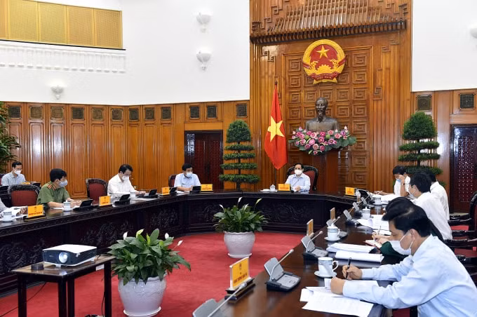 Quang cảnh buổi làm việc.