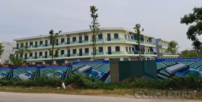 Dự án Khu dịch vụ thương mại – Siêu thị kết hợp chợ hạng 3 tại phường Nam Ngạn, TP Thanh Hóa. Ảnh: Minh Anh