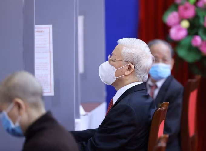 Tổng Bí thư Nguyễn Phú Trọng: Các đại biểu được bầu sẽ tiếp tục hết lòng vì nước vì dân ảnh 2