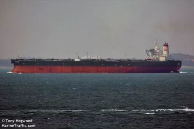 Tàu chở dầu thô cỡ lớn của Venezuela.