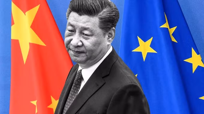 Trung Quốc mất châu Âu khi chính sách ngoại giao cứng rắn phản tác dụng. Ảnh: Nikkei