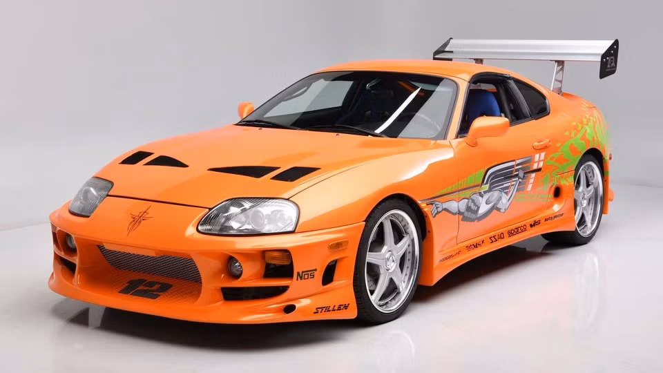 Toyota Supra 1994 trong phim Fast & Furious. Ảnh: Barrett-Jackson