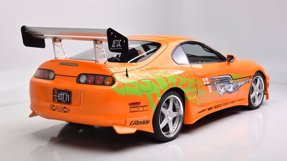 Toyota Supra 1994 trong phim Fast & Furious. Ảnh: Barrett-Jackson