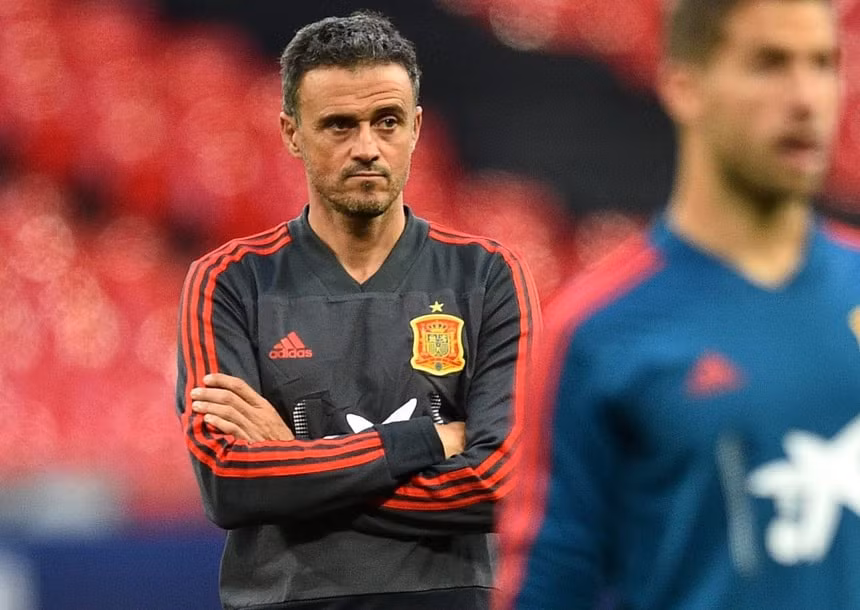 HLV Enrique mang đến Euro 2020 tập thể trẻ, nhưng ít kinh nghiệm. Ảnh: Getty