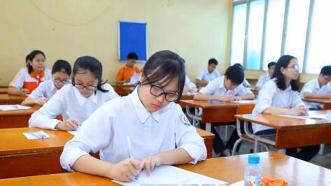 Kỳ thi vào lớp 10 của Hà Nội diễn ra vào ngày 10 và 11/6 (ảnh TL).