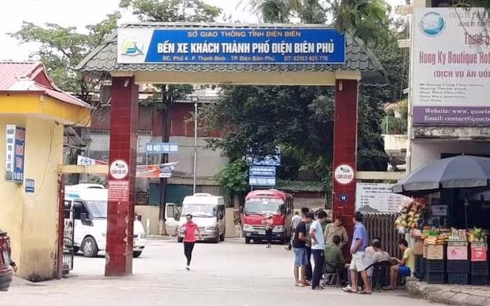 Hình ảnh bến xe khách TP. Điện Biên Phủ, tỉnh Điện Biên. Ảnh: TL