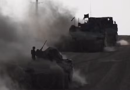 israel kiem soat toan bo bien gioi gaza dieu xe tang tien sau vao rafah hinh 1
