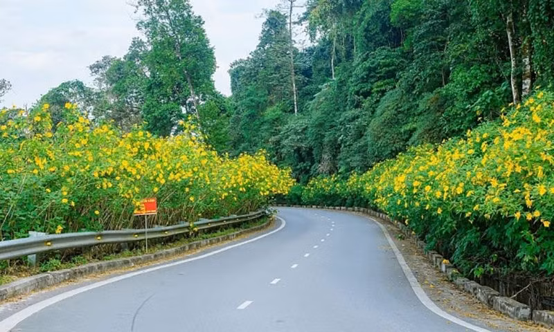 ha noi cai tao hon 8km tu tinh lo 414 di vuon quoc gia ba vi hinh 1