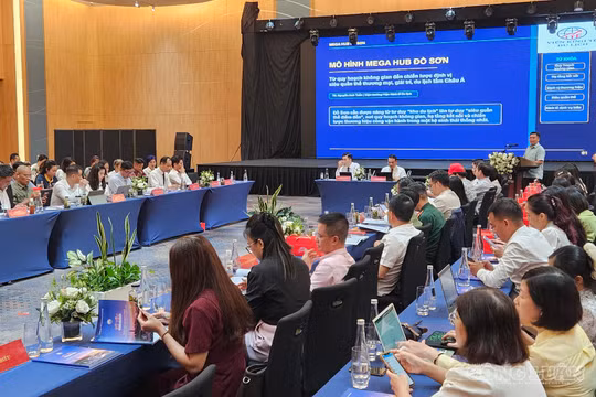 Quang cảnh Hội thảo về du lịch Đồ Sơn.