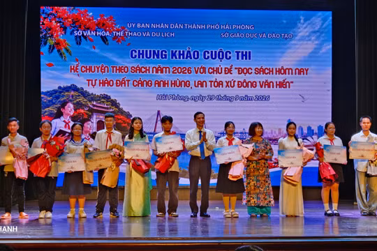 Hải Phòng: Lan tỏa văn hóa đọc và niềm tự hào quê hương qua cuộc thi kể chuyện theo sách năm 2026