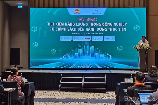 “Tiết kiệm năng lượng trong công nghiệp: Từ chính sách đến hành động thực tiễn”