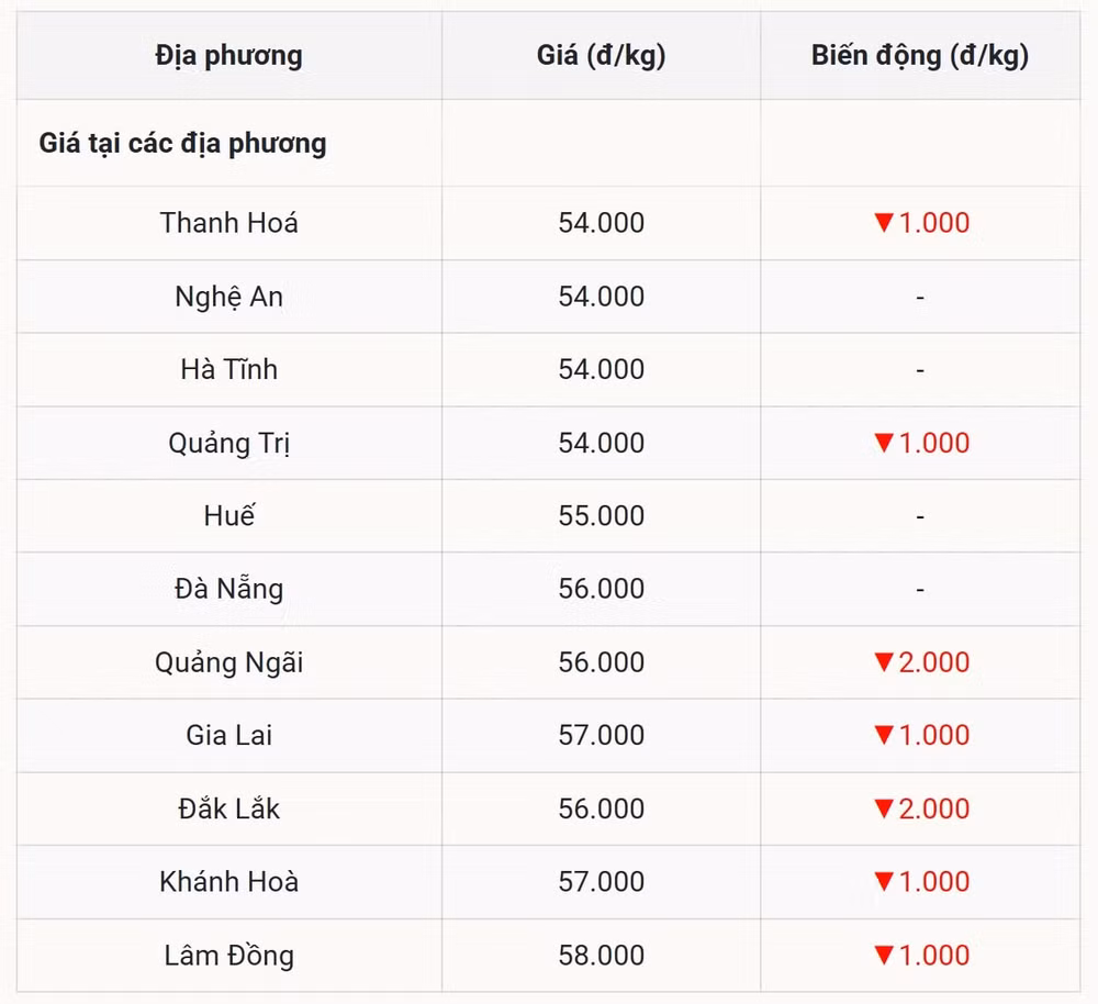 Tại miền Trung – Tây Nguyên, giá heo hơi tiếp tục giảm sâu, nông dân lo lắng