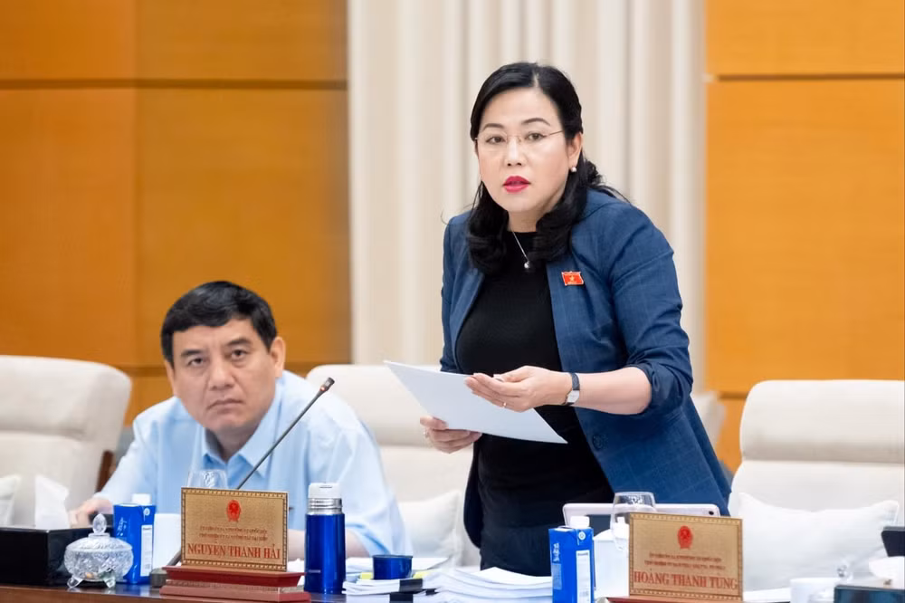 Chủ nhiệm Ủy ban Công tác đại biểu Nguyễn Thanh Hải phát biểu