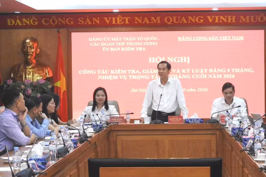 Chủ động thực hiện công tác kiểm tra, giám sát, góp phần giữ nghiêm kỷ luật của Đảng