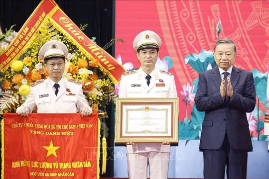 Tổng Bí thư, Chủ tịch nước dự Lễ kỷ niệm 80 năm Ngày truyền thống Học viện An ninh nhân dân