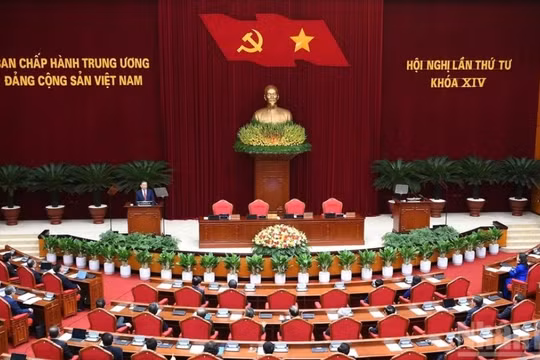 Thông báo Hội nghị lần thứ tư Ban Chấp hành Trung ương Đảng khóa XIV