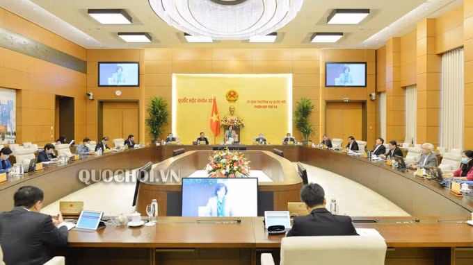 Ủy ban Thường vụ Quốc hội thống nhất không đưa dự án Luật sửa đổi, bổ sung một số điều của Luật Đất đai vào thảo luận tại Kỳ họp thứ 9. Ảnh: quochoi.vn