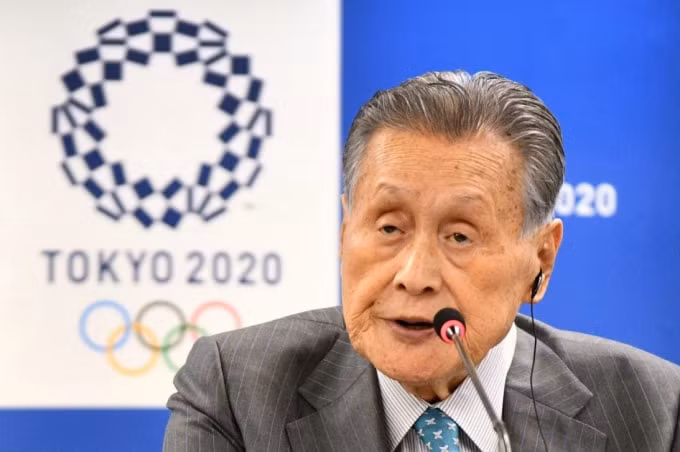 Chủ tịch Ủy ban tổ chức Tokyo 2020 Yoshiro Mori . Ảnh: AFP