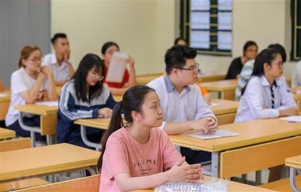 Phương án thi năm nay của Bộ Giáo dục và Đào tạo là sẽ không tổ chức thi hai chung mà chỉ tổ chức thi để xét tốt nghiệp (ảnh nguồn internet).