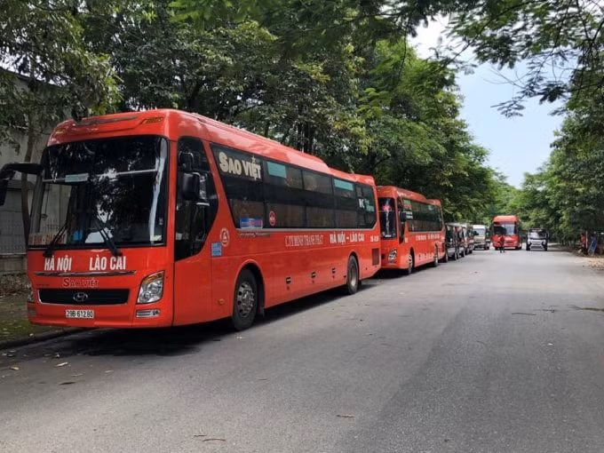 Hoạt động vận tải hành khách tại Lào Cai hoạt động trở lại từ 0 giờ ngày 23/4