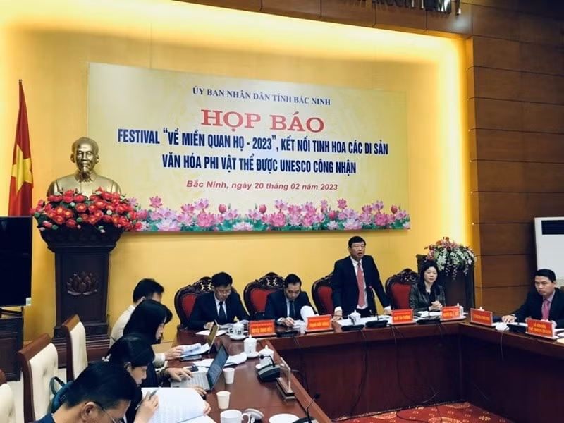 gan 30 hoat dong van hoa the thao tai festival ve mien quan ho 2023 hinh 1