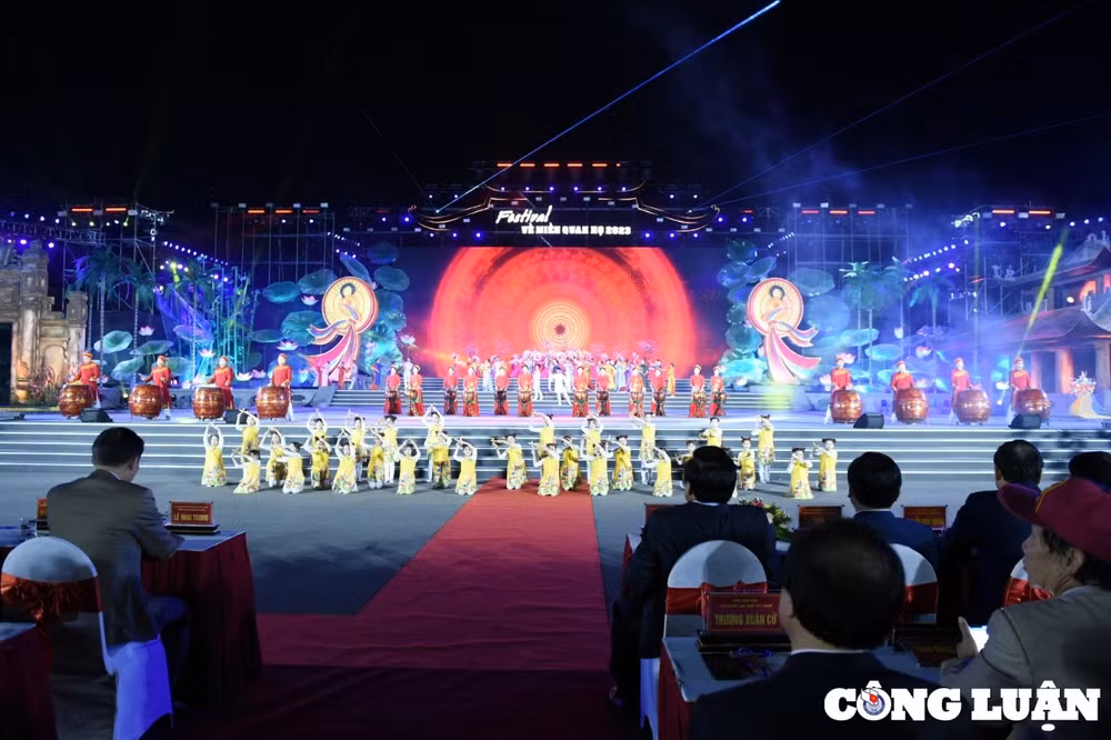 tung bung le khai mac festival ve mien quan ho 2023 hinh 1