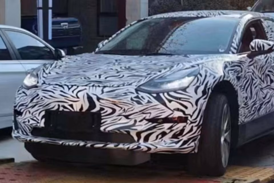 xe dien tesla gia re xuat hien tai trung quoc hinh 1