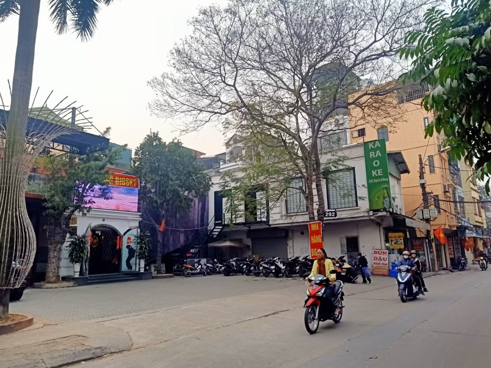 karaoke hoa nha hang an uong chay quang cao tim kiem khach den hat hinh 2