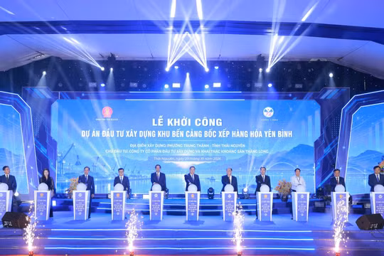Thái Nguyên: Khởi công 5 công trình, dự án quy mô lớn nhân kỷ niệm 195 năm thành lập tỉnh