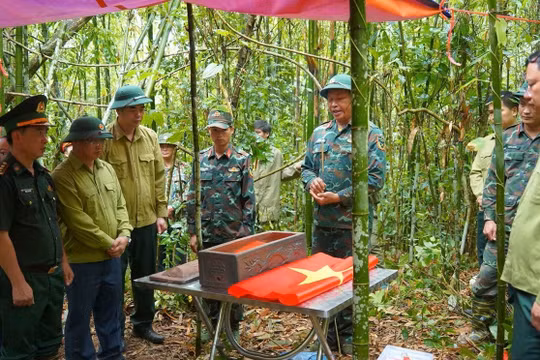 Lào Cai: Tìm thấy thêm 2 hài cốt liệt sĩ từ thông tin người dân cung cấp